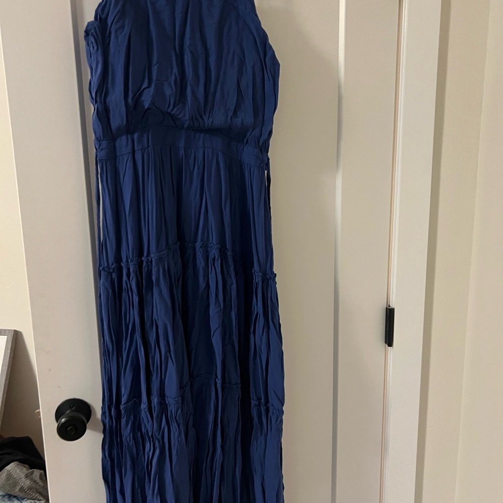 Free People Blue maxi dress